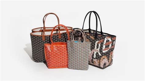 what is the largest goyard tote|Goyard totes silver dollar.